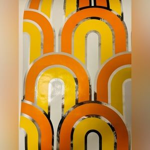 Vintage Mod, MCM Contact paper 70’s home decor, adhesive paper